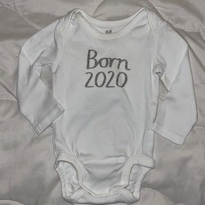 H&M Newborn Onesie & Pant